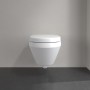 Villeroy & Boch Architectura Tiefspül-WC Compact spülrandlos, wandhängend, AntiBac und CeramicPlus