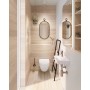 Villeroy & Boch Architectura Tiefspül-WC Compact spülrandlos, wandhängend, AntiBac und CeramicPlus