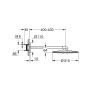 GROHE Rainshower SmartActive 310 Kopfbrauseset mit 2 Strahlarten und Wandanschluss