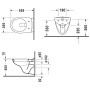 Duravit D-Code Wand-WC Basic