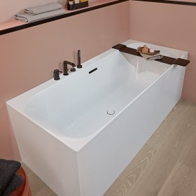 Villeroy & Boch Loop & Friends Square Duo Rechteckwanne 180 x 80 cm mit Profibox 2.0 Eck