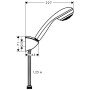 hansgrohe Crometta 85 1jet/Porter C Set 125 cm