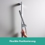 hansgrohe Pulsify S Duschset 100 1 Strahlart mit Duschstange 65 cm, EcoSmart+
