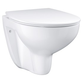 GROHE Bau Keramik Wand-Tiefspül-WC Slim Set spülrandlos