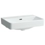 LAUFEN PRO S Compact Waschtisch 55 cm ohne Hahnloch, mit Überlauf