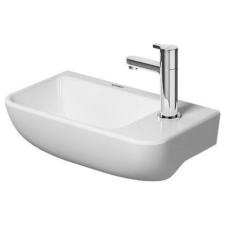 Duravit ME by Starck Handwaschbecken 40 cm, 1 Hahnloch durchgestochen rechts