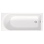Duravit D-Neo Rechteck-Badewanne 160 x 70 cm, Einbauversion