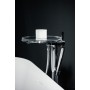 LAUFEN Kartell Standsäulen-Bademischer mit Deko-Disc
