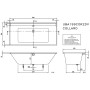 Villeroy & Boch Collaro Duo Badewanne rechteckig 190 x 90 cm