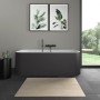 Duravit Happy D.2 Plus Badewanne 180 x 80 cm, mit 2 Rückenschrägen, Vorwandversion
