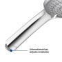Duravit Brauseset 70 cm mit Handbrause 3jet 11 cm MinusFlow