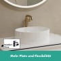 hansgrohe Tecturis S Einhebel-Waschtischarmatur 240 Fine CoolStart wassersparend+ für Aufsatzwaschtische ohne Ablaufgarnitur