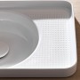 LAUFEN Val Einbauwaschtisch 55 x 36 cm mit Hahnloch links, mit Überlauf