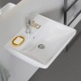 Duravit D-Neo Waschtisch 55 cm, mit 1 Hahnloch und Überlauf