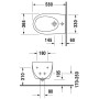 Duravit Architec Wand-Bidet