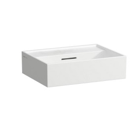 LAUFEN Kartell Aufsatz-Handwaschbecken 45 x 36 cm, ohne Hahnloch, mit Überlauf