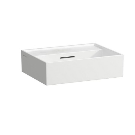 LAUFEN Kartell Aufsatz-Handwaschbecken 45 x 36 cm, ohne Hahnloch, mit Überlauf