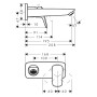 hansgrohe Logis Einhebel-Waschtischmischer Unterputz