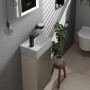hansgrohe Xevolos E Handwaschbecken 36 x 25 cm mit Hahnloch links ohne Überlauf