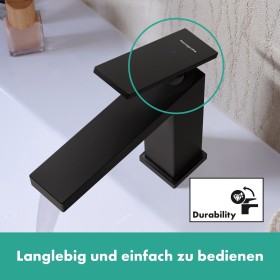 hansgrohe Tecturis E Standventil 80 wassersparend+ mit Hebelgriff für Kaltwasser oder vorgemischtes Wasser ohne Ablaufgarnitur