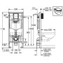 GROHE Rapid SL für Wand-WC