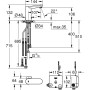 GROHE Eurosmart CE Waschtischbatterie mit Mischung und Powerbox Infrarot Elektronik