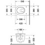 Duravit Darling New Wand-WC Tiefspüler