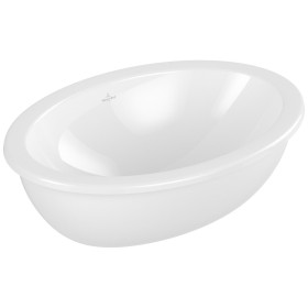 Villeroy & Boch Loop & Friends Lavabo sottopiano ovale 66 x 47 cm, con troppopieno