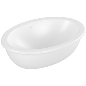 Villeroy & Boch Loop & Friends Unterbauwaschbecken oval 66 x 47 cm, mit Überlauf