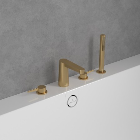 Villeroy & Boch Conum Vierloch-Badewannenrandarmatur