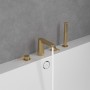 Villeroy & Boch Conum Vierloch-Badewannenrandarmatur