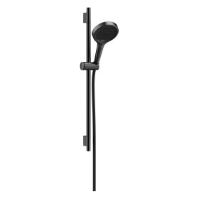 hansgrohe Rainfinity Duschset 130 3 Strahlarten mit Duschstange 65 cm, EcoSmart