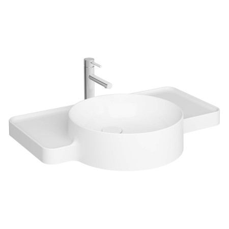VitrA Voyage Waschtisch 70 cm, asymmetrisch links