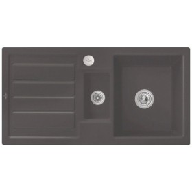 Évier encastrable Villeroy & Boch Flavia 60, bonde à commande excentrée, réversible