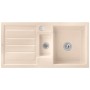 Villeroy & Boch Flavia 60 Einbauspüle, Ablaufgarnitur mit Excenterbetätigung, reversibel
