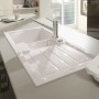 Villeroy & Boch Flavia 60 Einbauspüle, Ablaufgarnitur mit Excenterbetätigung, reversibel