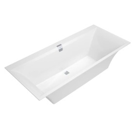 Villeroy & Boch Squaro Edge 12 Duo Badewanne 180 x 80 cm mit Profibox 2.0 Eck