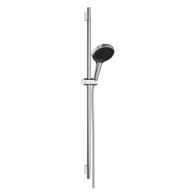 hansgrohe Rainfinity Duschset 130 3 Strahlarten mit Duschstange 90 cm, EcoSmart