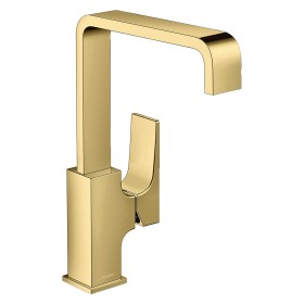 hansgrohe Metropol Einhebel-Waschtischmischer 230 mit Hebelgriff und Push-Open Ablaufgarnitur