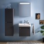 Duravit No. 1 Möbelwaschtisch 65 cm, mit 1 Hahnloch und Überlauf