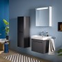 Duravit No. 1 Möbelwaschtisch 65 cm, mit 1 Hahnloch und Überlauf