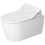 Duravit ME by Starck Wand-WC Set mit Sensowash Slim WC-Sitz