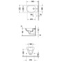 Duravit D-Code Wand-Bidet