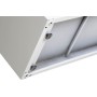 Wolfstahl Schiebetürenschrank Stahl 4 Fachböden lichtgrau 120 x 45 x 195 cm