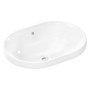 hansgrohe Xuniva U Einbauwaschtisch 55 x 40 cm, mit Überlauf, mit SmartClean