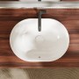 hansgrohe Xuniva U Einbauwaschtisch 55 x 40 cm, mit Überlauf, mit SmartClean