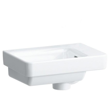 LAUFEN PRO S Handwaschbecken 36 cm ohne Hahnloch, mit Überlauf
