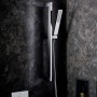 hansgrohe Pulsify E Brauseset 100 1 Strahlart mit Duschstange 65 cm, EcoSmart+