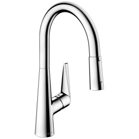 hansgrohe Talis M51 Einhebel-Küchenmischer 200, Ausziehbrause, 2jet
