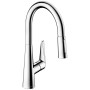 hansgrohe Talis M51 Einhebel-Küchenmischer 200, Ausziehbrause, 2jet